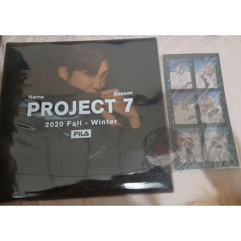 Fila x Bts Project7 Bromide (Limited from Korea) with Winpack RM 6-cut-film