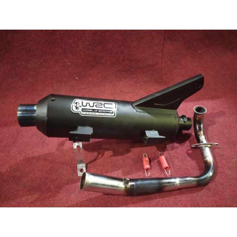 Knalpot Racing Tsukigi WRC Mberr Bobokan Honda Vario 110 FI LED