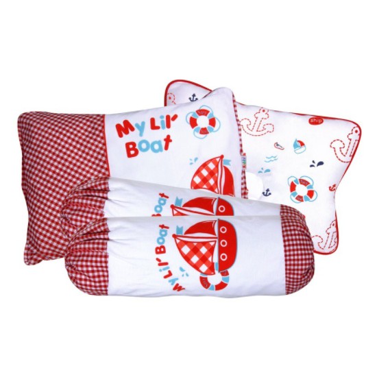 Kiddy Baby Pillow Set 3in1 KD2622 - Set Bantal Bayi