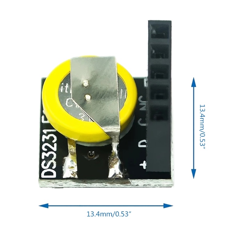 Btsg 1pc Modul Memori RTCModule Presisi Real Untuk Waktu Papan Modul Jam Cocok forArduino/RaspberryPi