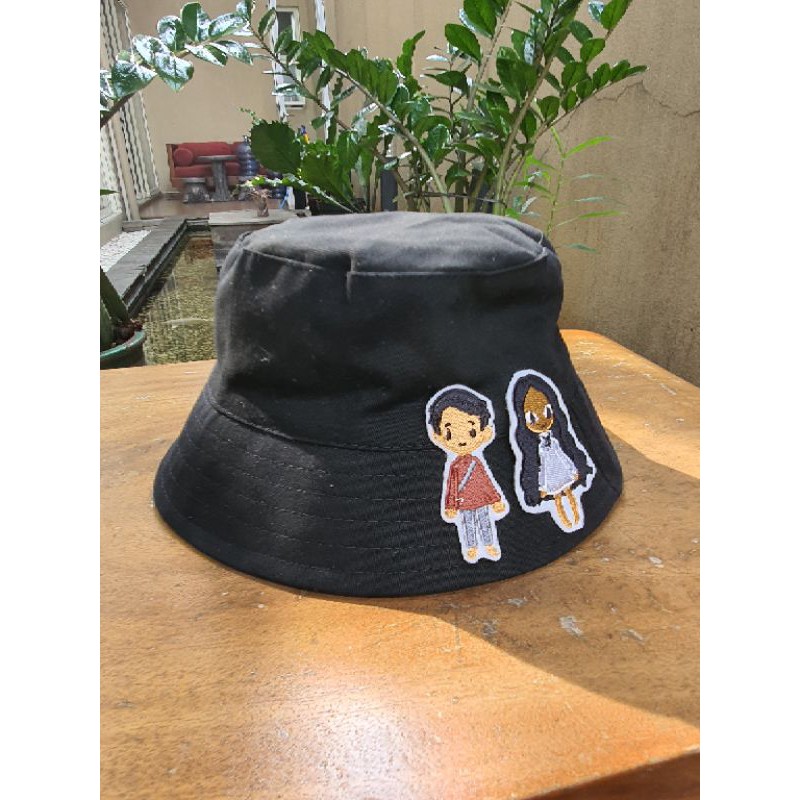 READY TOPI BUCKET HAT ( DRAMA KOREA IT'S OKAY TO BE NOT OKAY ) KO MOON YOUNG / GANG TAE / MANG TAE