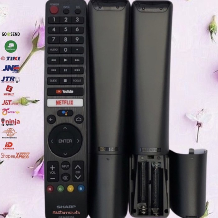 Segera Miliki Remot Remote Tv Sharp Smart Tv / Sharp Android Tv Gb346Wjsa Original Gilaa