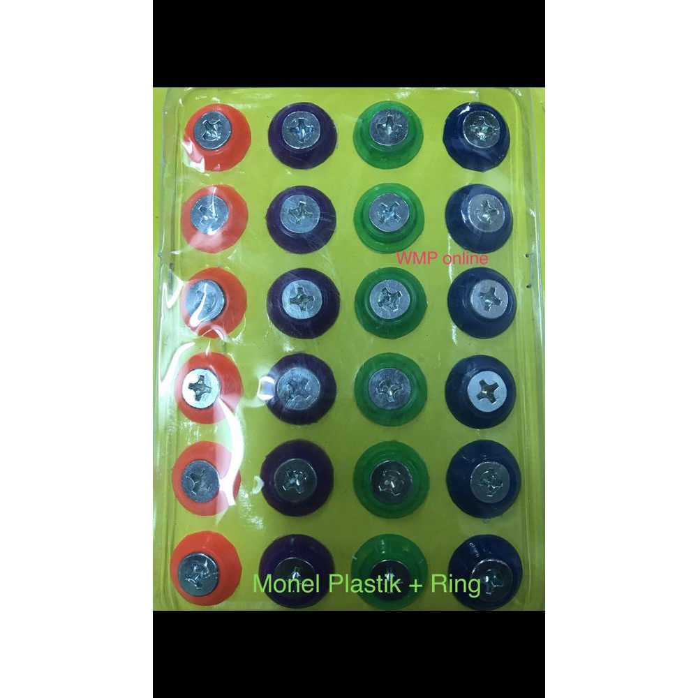 #9911 Monel Baut Plastik   Ring