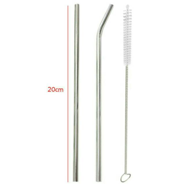SEDOTAN STAINLESS SET 2 PCS PLUS SIKAT