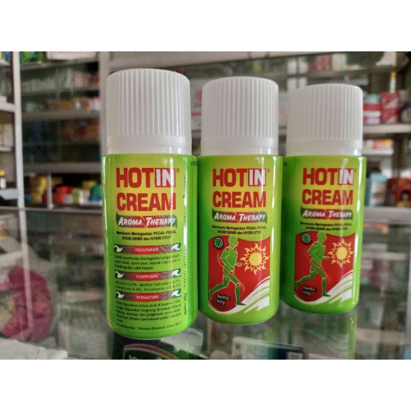 HOT IN CREAM AROMATHERAPY BOTOL 60 ML - ED 01/2026