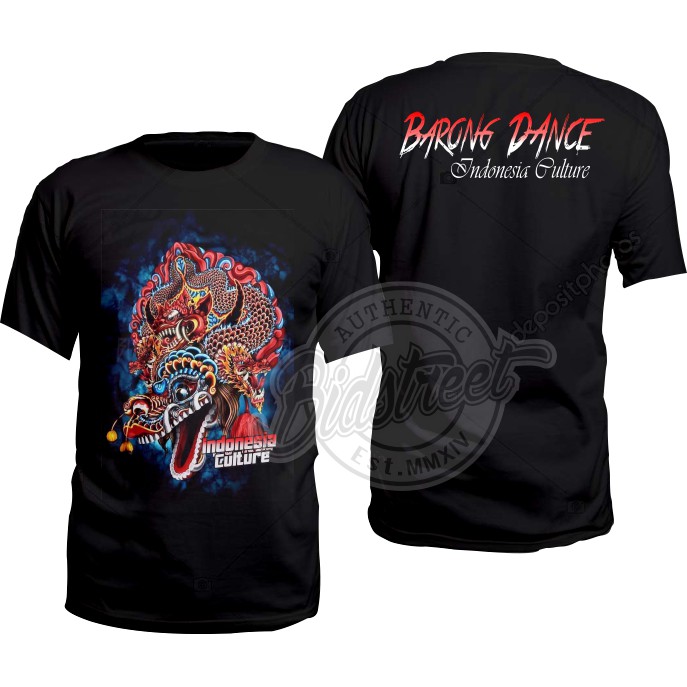 kaos kesenian jawa / kaos singo barong / kaos jaranan / rampak simo barong