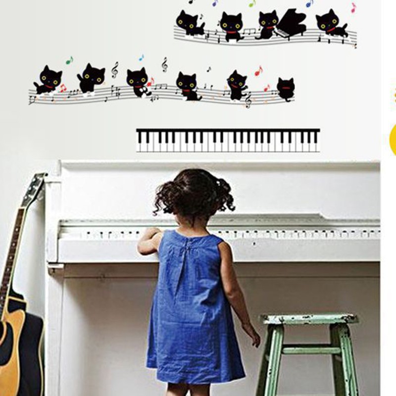 Albama - Wall Sticker / Dekorasi Dinding / Stiker Dinding / Wallpaper - Model Cat ABM5188N