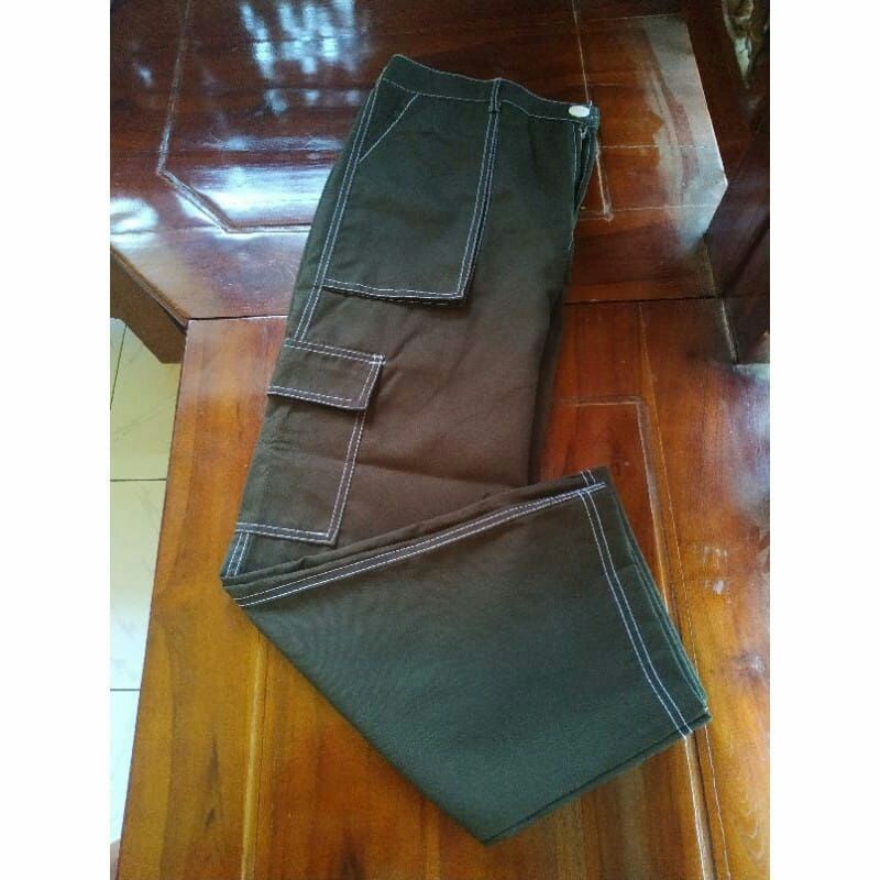 CARGO CHINO | CELANA PANJANG CHINO WANITA