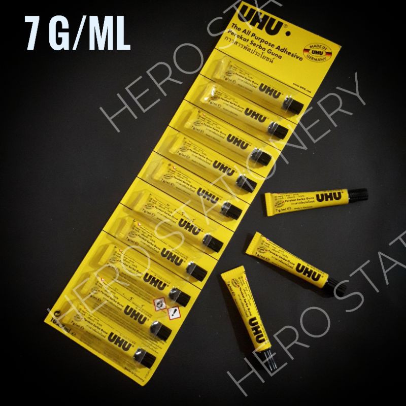 

Lem UHU tube 7 ml . 10 unit