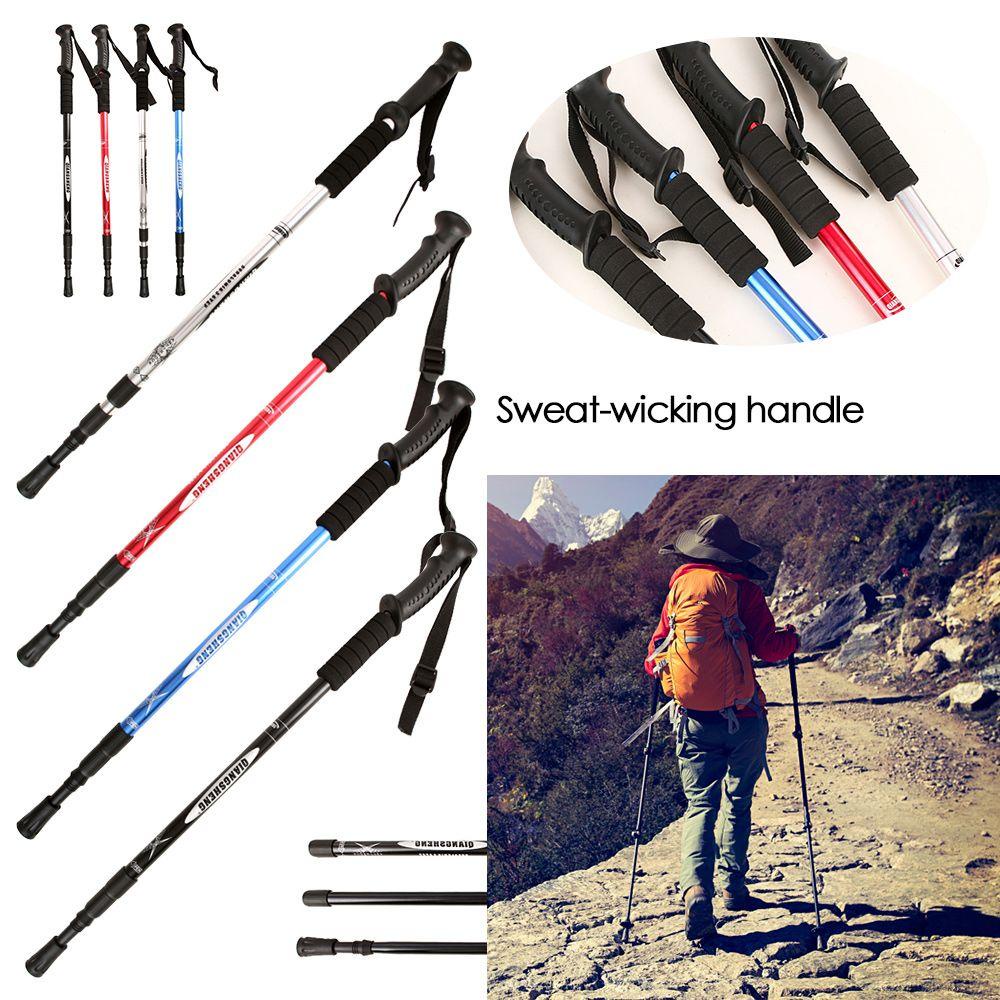 Chookyy Tongkat Jalan Lipat 4model Portable Outdoor Telescopic Stick