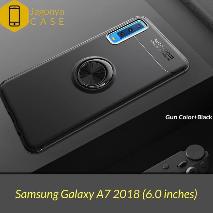 Case Samsung A7 2018 Autofocus Invisible Iring Soft Case