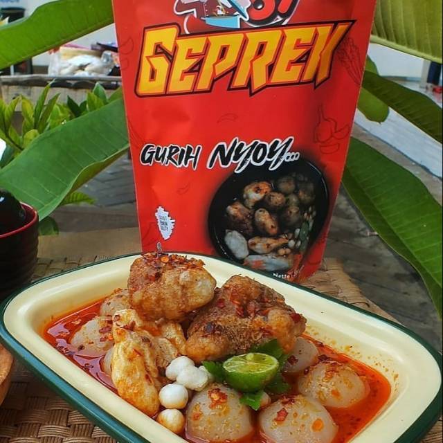 

Baso aci instan (baso aci geprek)