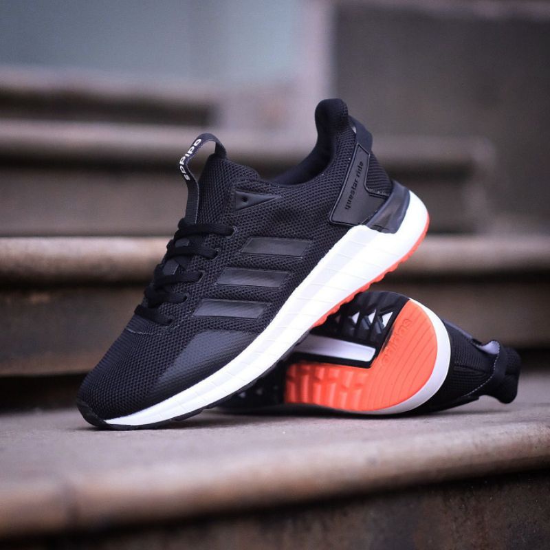 Adidas Questar Ride &quot;Black White Orange&quot;