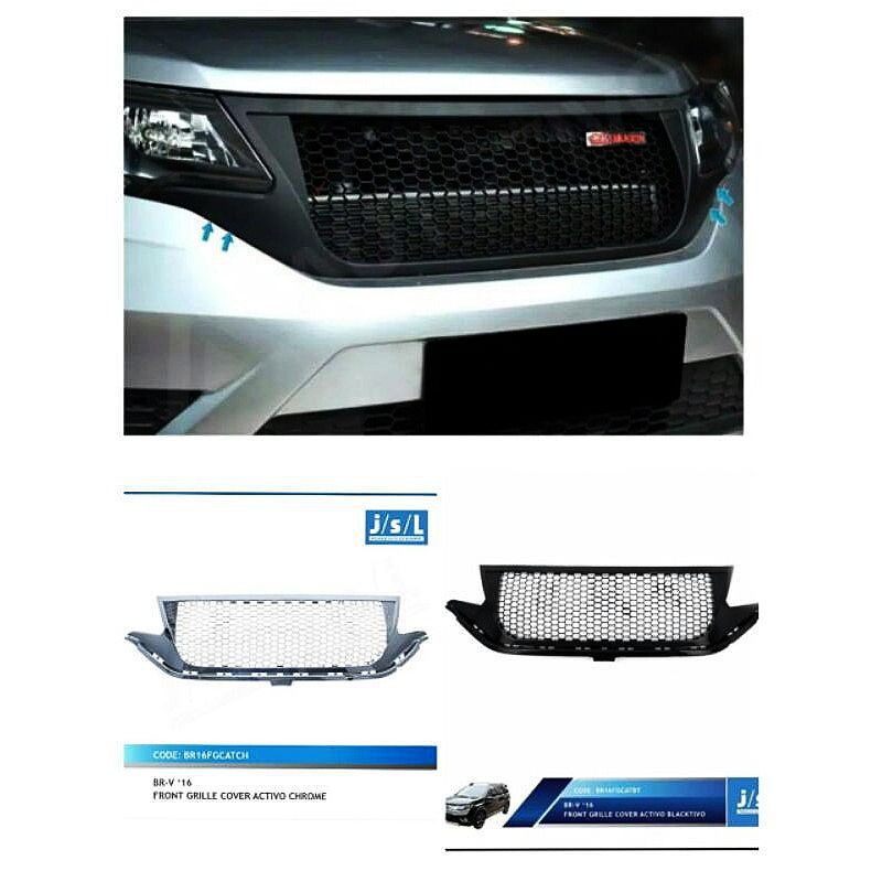 Front Grill BRV  Activo Chrome Hitam JSL