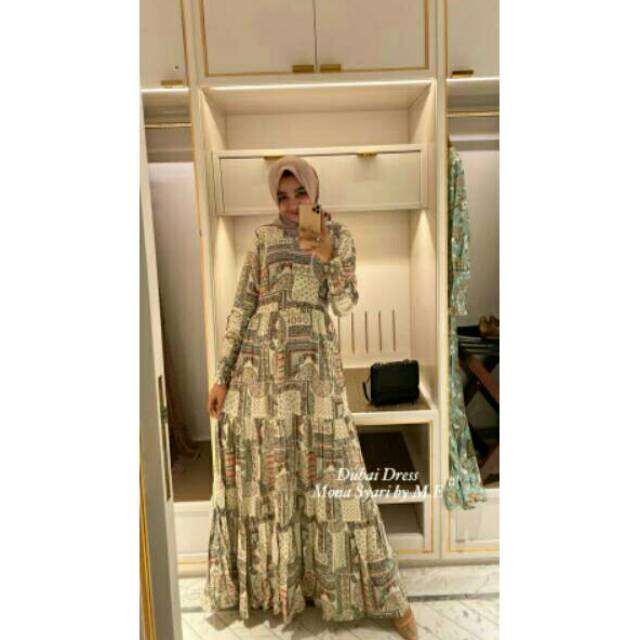 Dubai dress mona syari by me