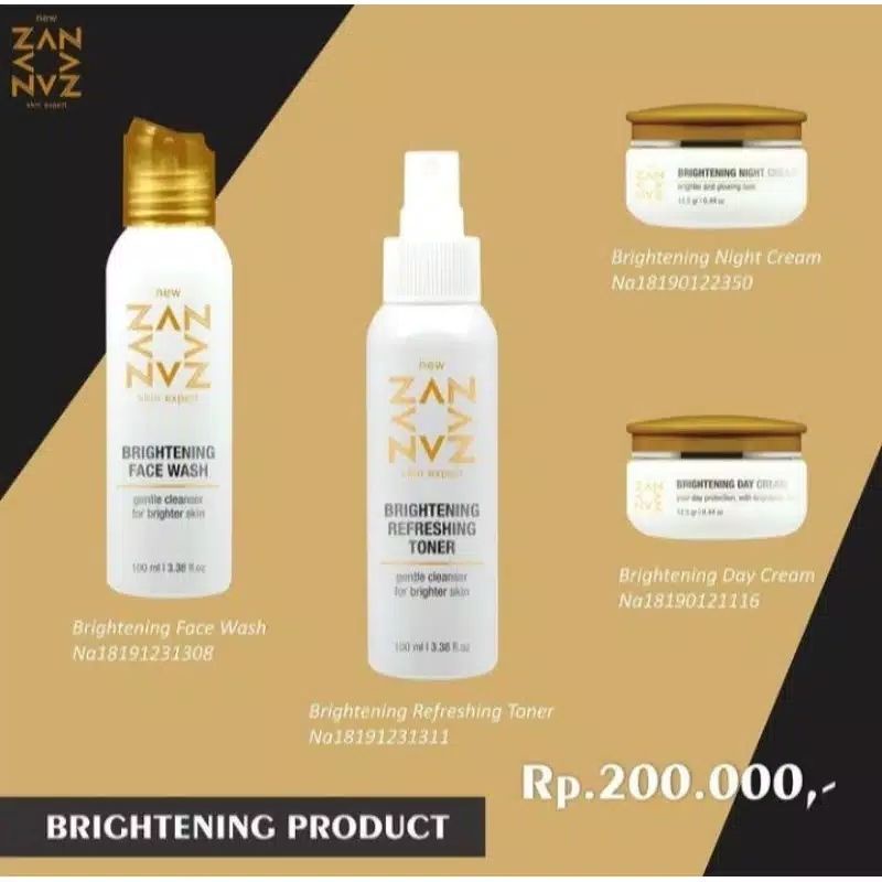 {BISA COD} Skincare normal glowing NEW ZAN SKIN EXPERT