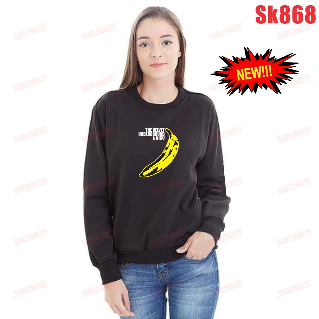 MURAH!!! SWEATER KPOP JHOPE THE VELVET BANANA SK869 UNISEX