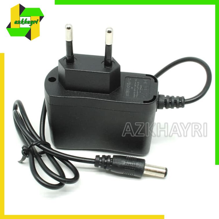 Adapter Alat Elektronik 4.2V 500mA 2,5mm Pin EU Charger Senter SWAT Adaptor