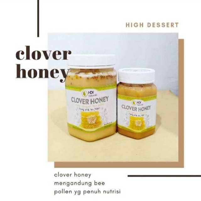 CLOVER HONEY HDI MADU ASLI 500gr