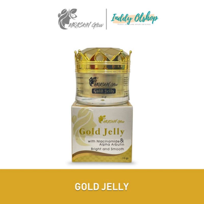 (100% ORI) Gold Jelly MRASkin Glow / MRASkin Glow Gold Jelly Original BPOM