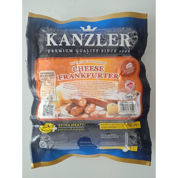 

Kanzler Cheese Frankfurter 360