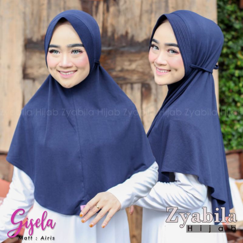 Hijab tali pet antem size L bisa cod