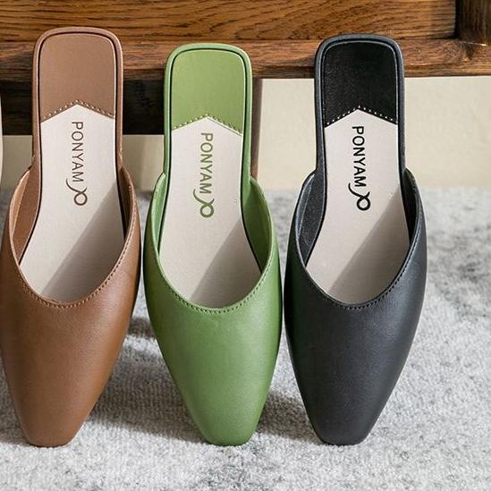 Sepatu Flat jelly Wanita Polos Ponyam import S2