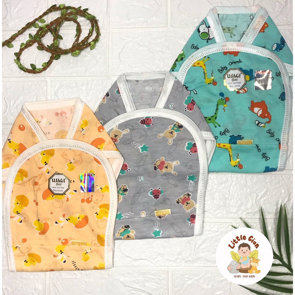 Popok Bayi Usagi FULL PRINT Warna - Popok Tali Ikat Usagi SNI - Popok Kain Bayi Usagi GOLD