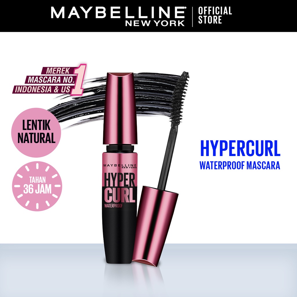 MAYBELLINE Hyper Curl Waterproof Mascara - Hypercurl