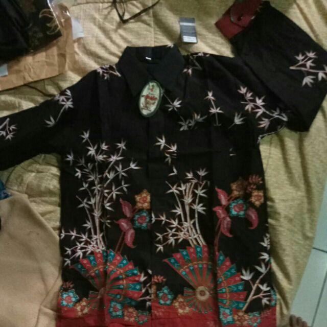 Kemeja Batik Pria | Gudangbatikcom | Lengan Panjang Merak
