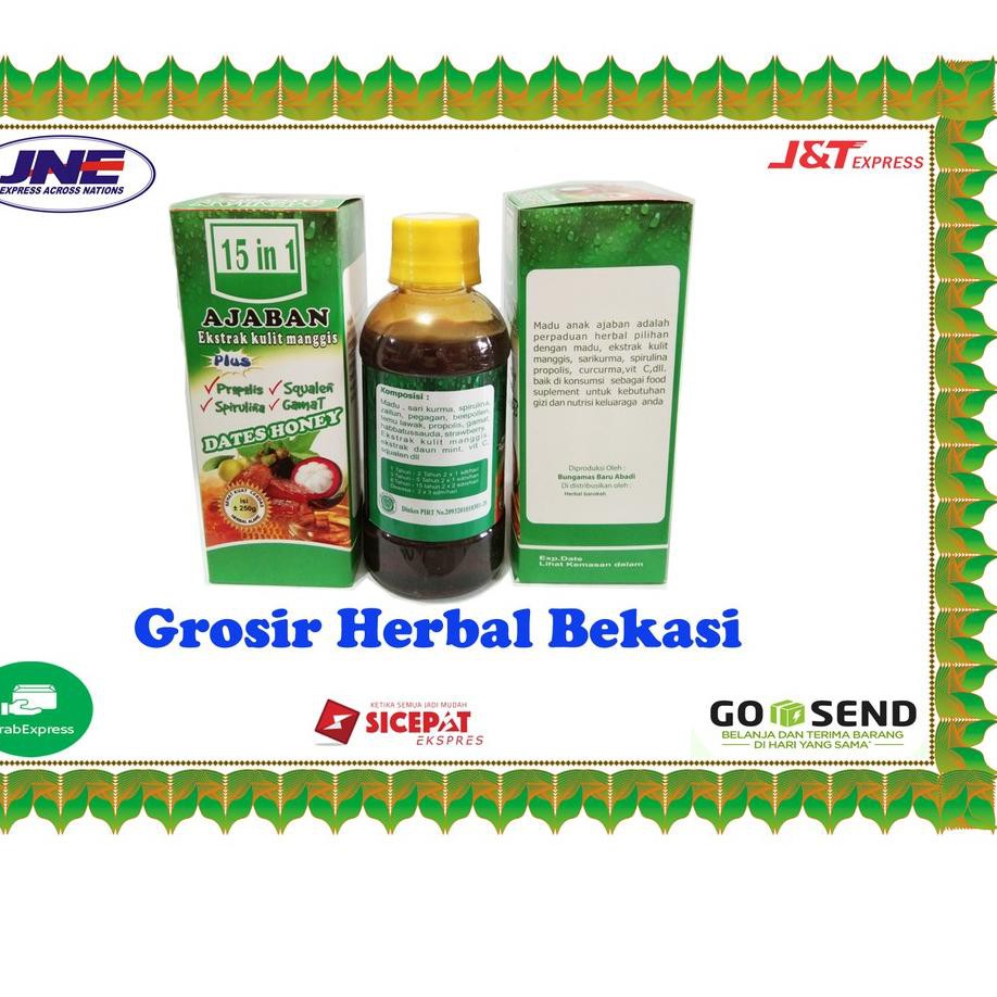 

» GRG Madu Kurma Ajaban 15 in 1 Ekak Kulit Manggis | ORIGL Ready Stock