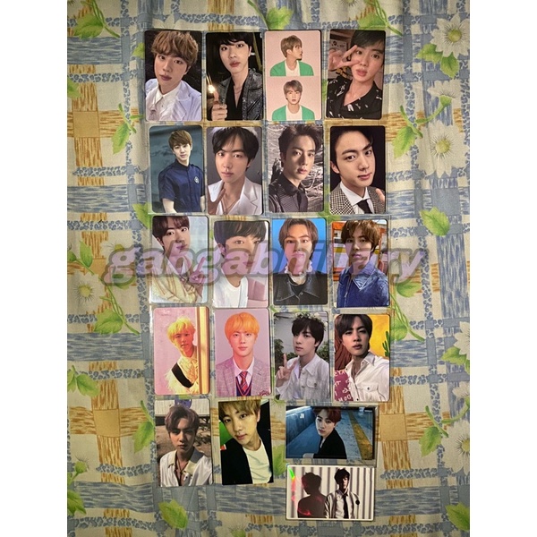 Official PC Photocard Postcard Seokjin BTS