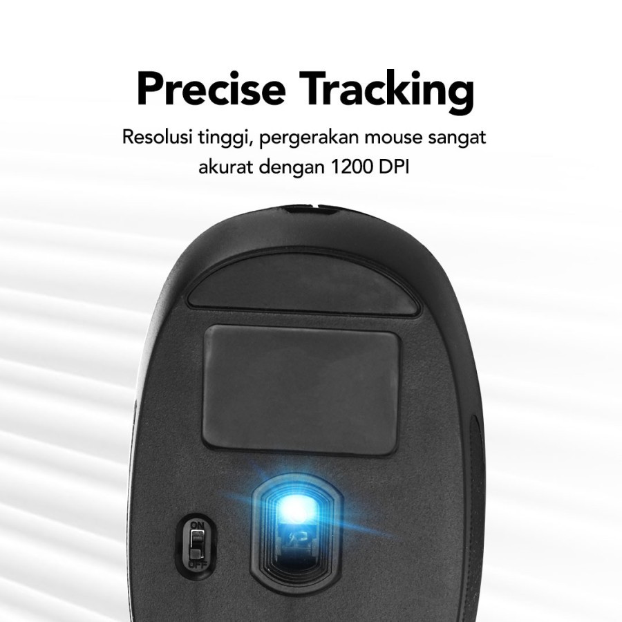 Micropack Rechargeable Blue-Tech Mouse BT-751C Mouse WIRELESS bisa Cas