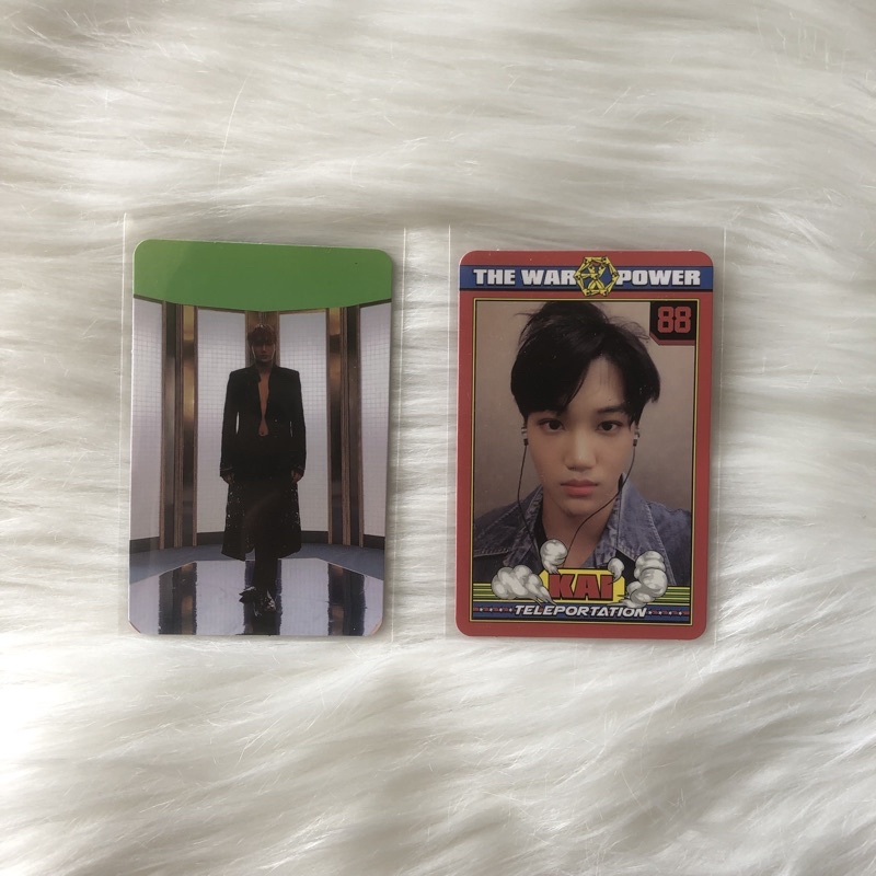 OFFICIAL KAI PHOTOCARD - kai kimjongin mmmh jewel case photocard, kai power