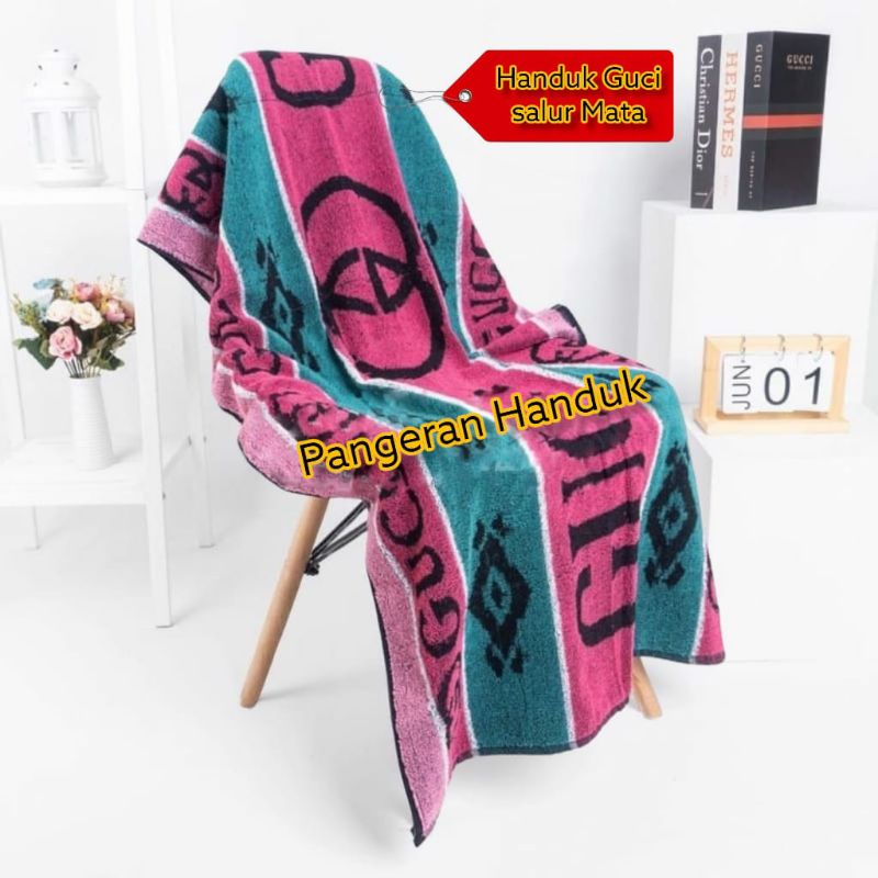 Handuk MANDI Gucci Jumbo 80x150 - Handuk Mandi Dewasa - Handuk Tebal - Handuk Murah - Handuk Gucci /
