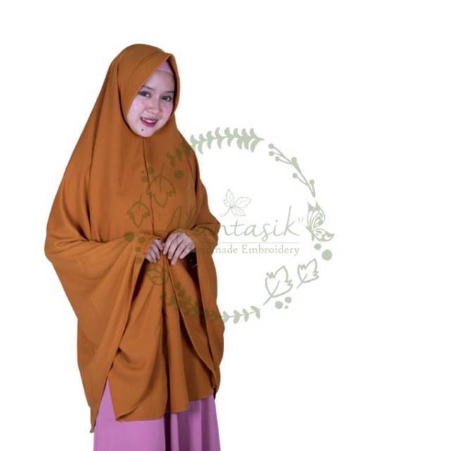 Alantasik - Jilbab Syari jumbo wollycrepe XL pet anthem R.22