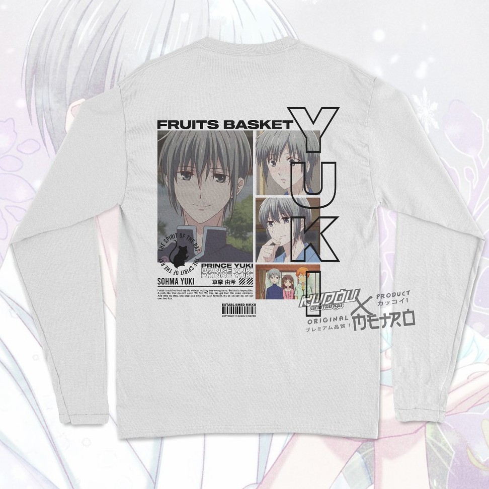 Longsleeve Sohma Yuki Anime Manga Fruits Basket Premium