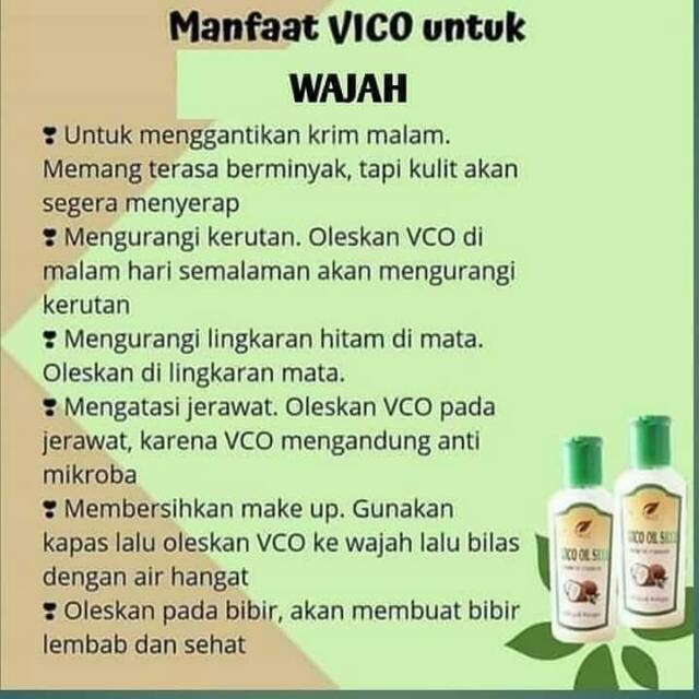 Vco Vico 250ml Virgin Coconut Oil Minyak Kelapa Murni Minyak Sejuta Manfaat Indonesia