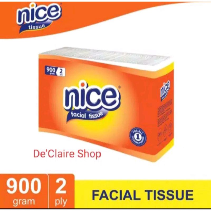 Tisu Nice 900gr / Multi 1kg / Tisu Giant 1000gr 2 ply Facial Tissue-Nice 900gr