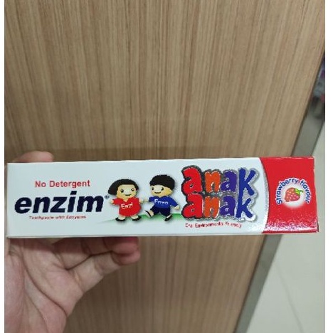 Enzim Anak / Enzim Pasta Gigi Anak / Enzim Odol Anak Strawberry 63g