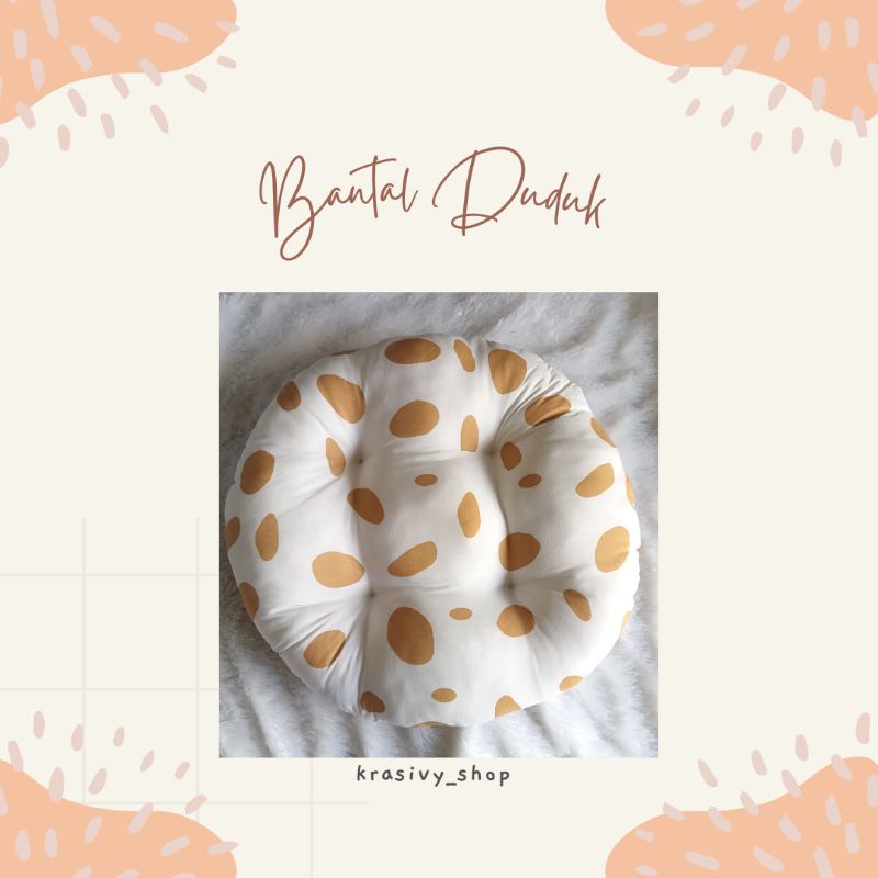 Bantal duduk / bantal alas kursi duduk / bantal duduk polos / bantal duduk motif / bantal duduk bule