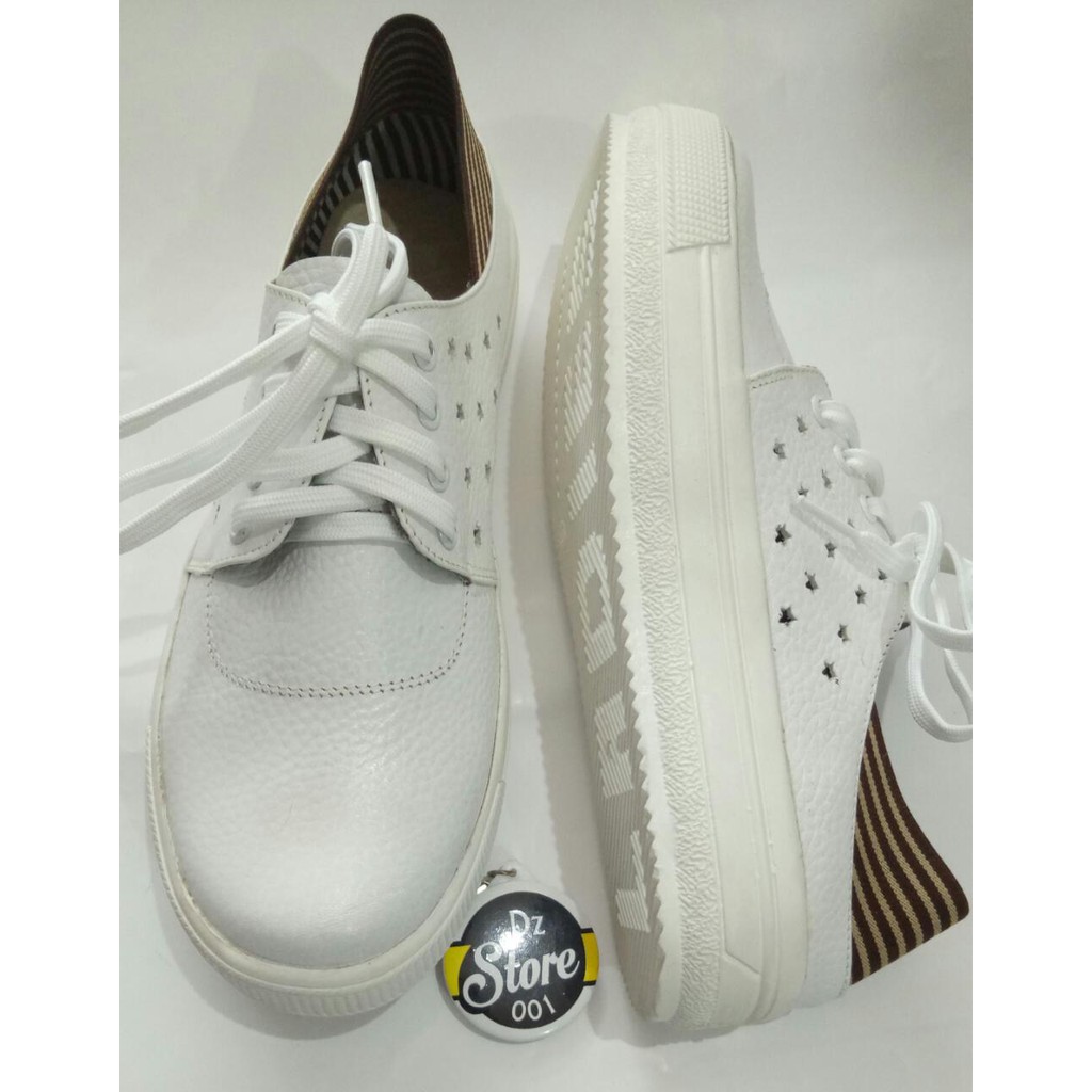 Sepatu Wanita Model Terbaru Warna Putih Papirut Garut
