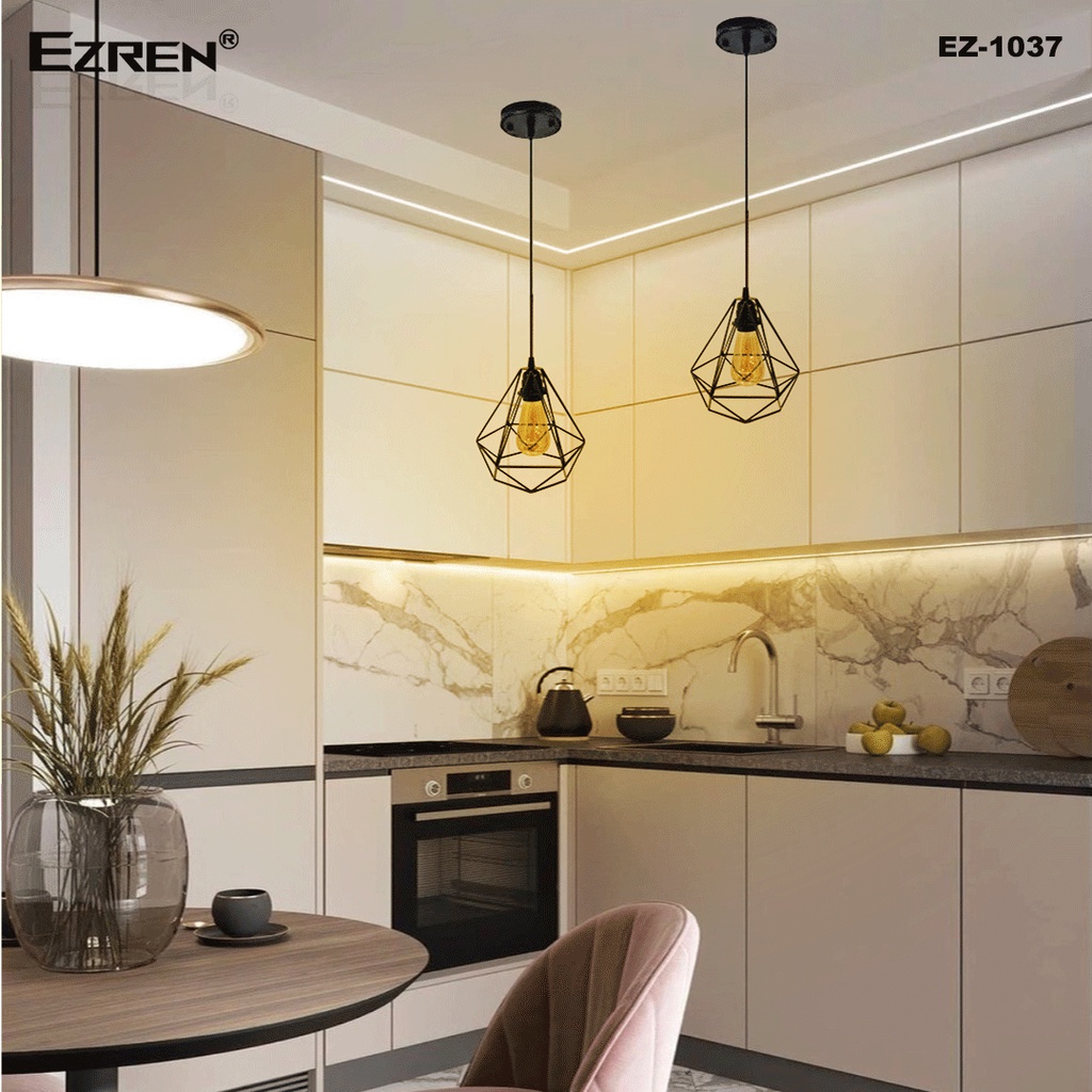 Ezren EZ-1037 Lampu Gantung Dekorasi Kitchen Indoor Outdoor Room