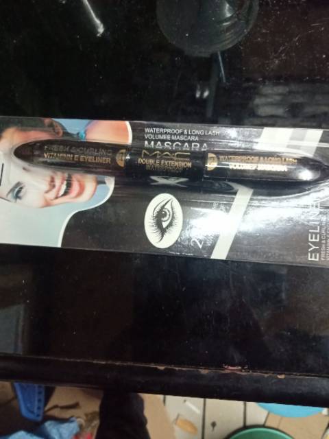 MASKARA + EYELINER 2IN1