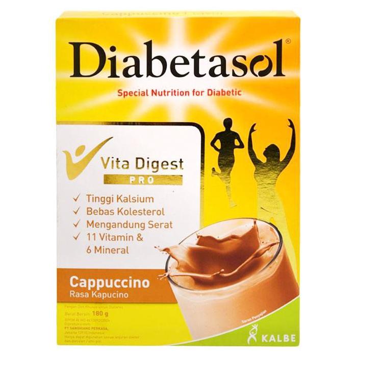 

[KODE 70W9V] Diabetasol Vita Digest Coklat / Vanila / Cappucino 180 gr