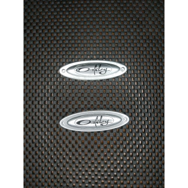 

O Metal script sticker ori