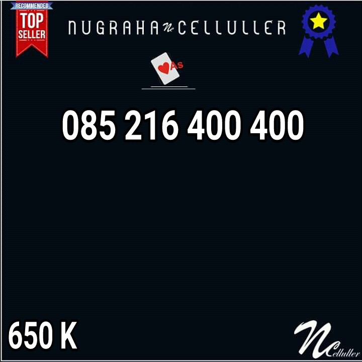 Nomor Cantik Kartu As Double ABC Kembar Ratusan 085 216 400 400