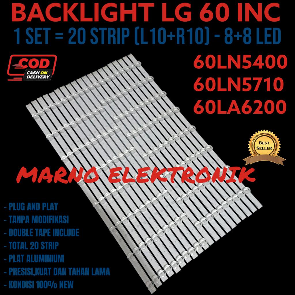 BACKLIGHT 60 IN 60LN 60LA BL 8K 60LN5400 60LN5710  60LA6200 LAMPU