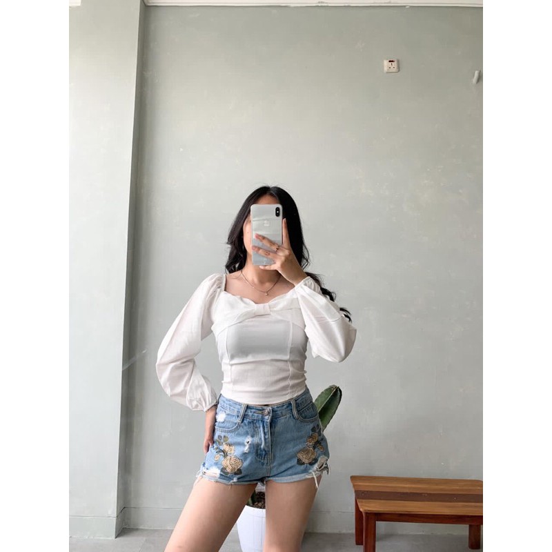 MIZU OFFSHOULDER TOP-1
