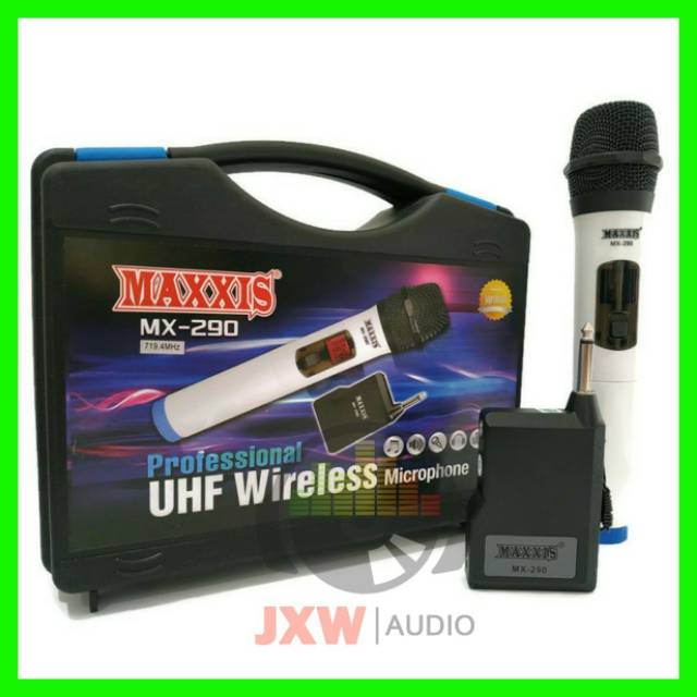 MIC WIRELESS MAXXIS MX 290 HANDHELD / MICROPHONE MX-290